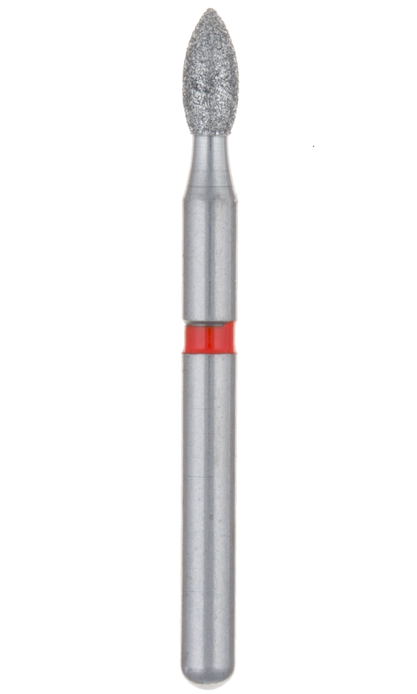 EDENTA F368.314.016 Алмазный бор 368 FG, d 1,6 мм, зернистость мелкая, форма почка