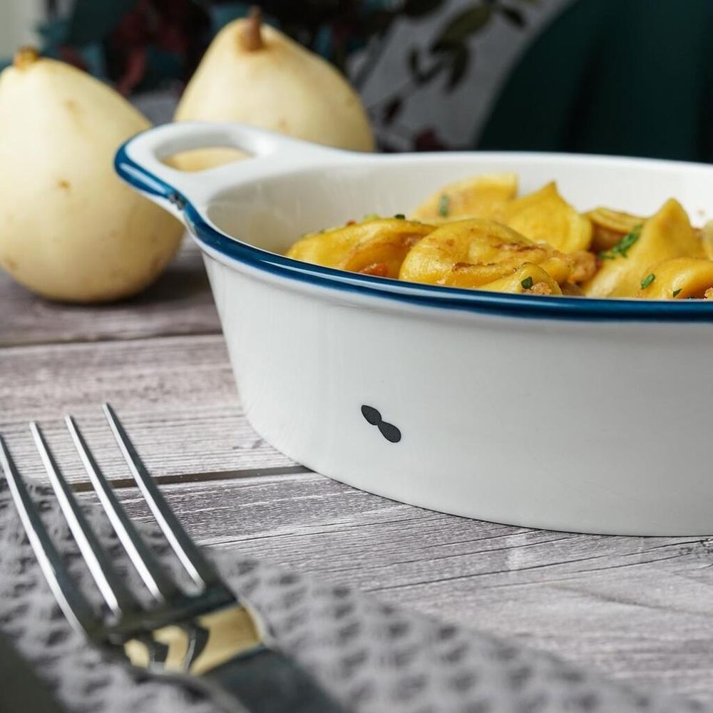 Блюдо овальное 25*16,1 см h5,5 см 880 мл с ручками   P.L. Proff Cuisine [2]