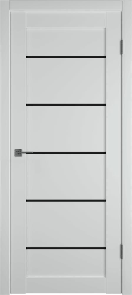 Дверь Emalex 27 / Emalex Steel / Black Gloss / Владимирские двери