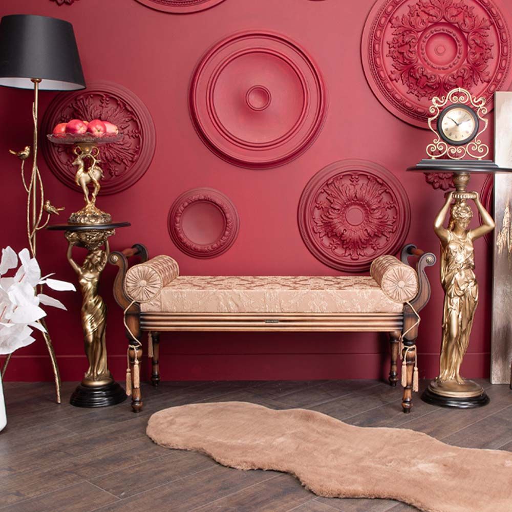 Банкетка Флоренция Орех(Д) Каледония Даймонд Мокка