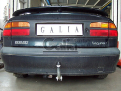Фаркоп оцинкованный Galia R010A для Renault Laguna I лифтбек 1994-2001(паспорт и сертификат в комплекте)(без электрики)