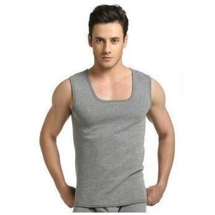 Мужская майка серая утепленная с начесом Shino Grey