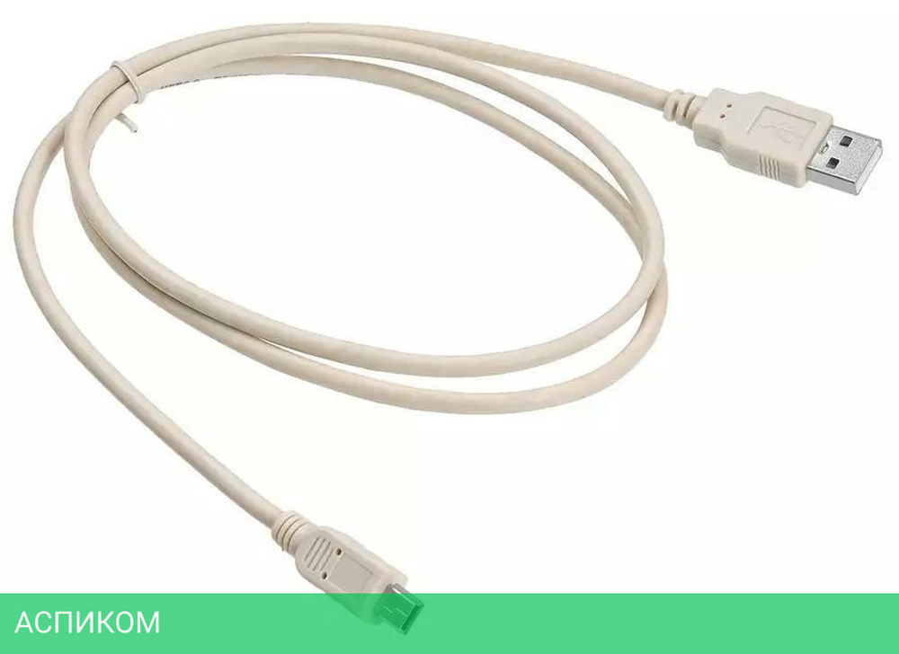 Кабель Buro USB2.0-M5P-1 1м серый