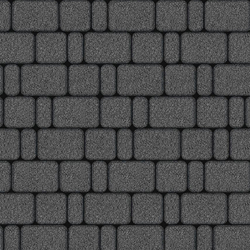 Тротуарная плитка КЛАССИКО - Гранит Серый, комплект из 3 видов плит