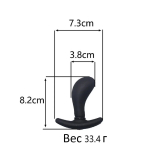 Анальная втулка надувная 8,2 см