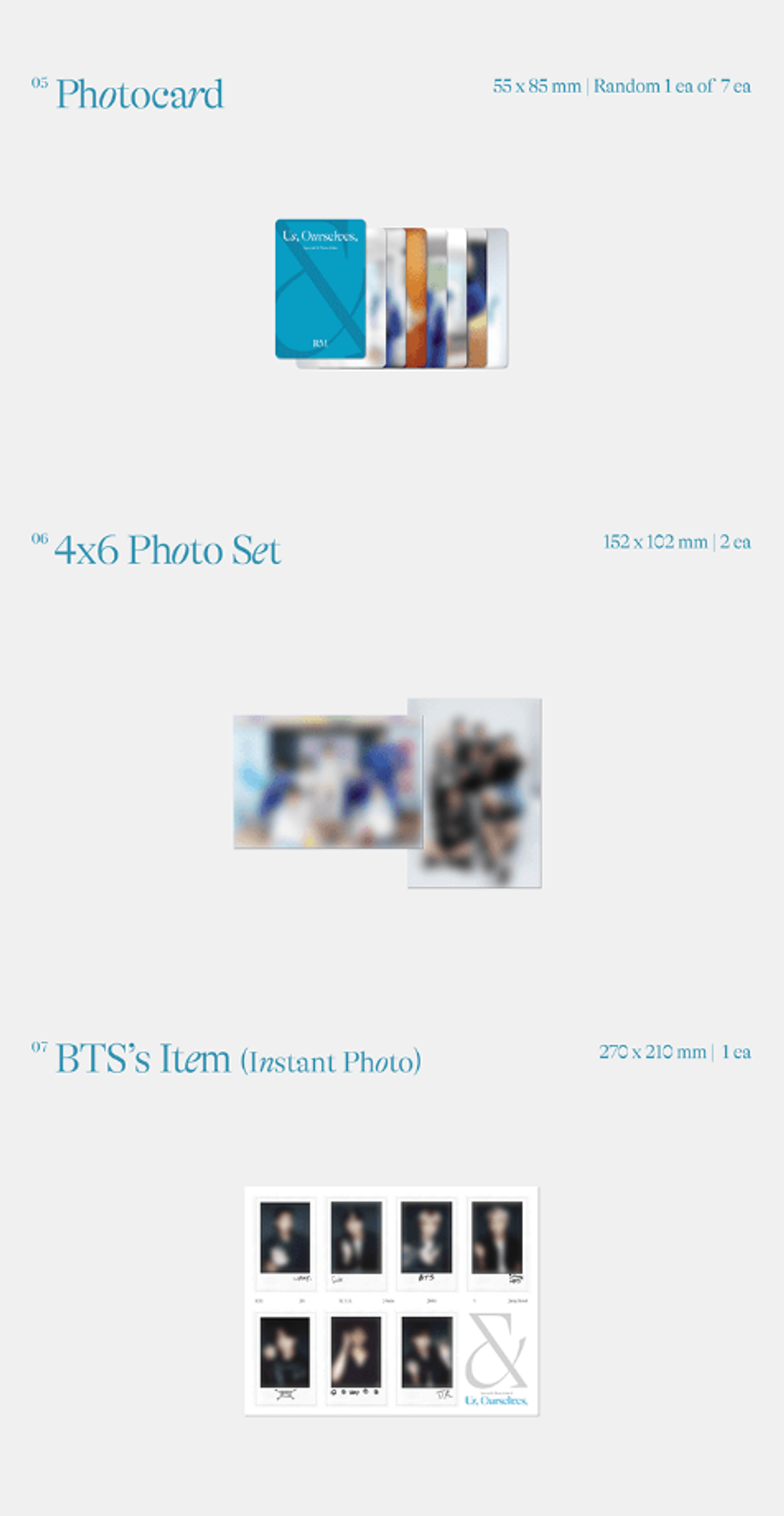 Фотобук Special 8 Photo-Folio Us, Ourselves, and BTS 'WE' SET