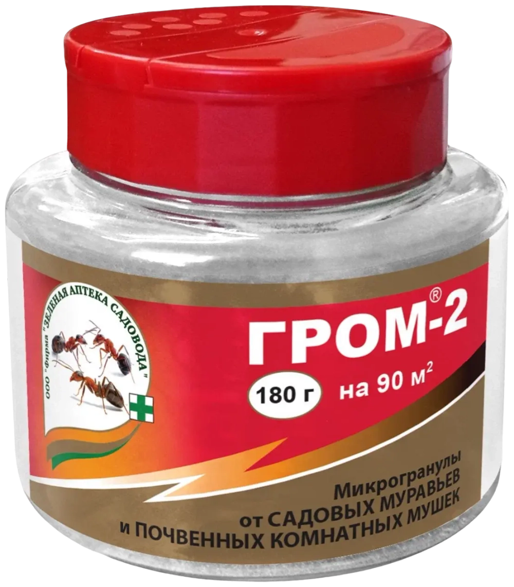 Инсектицид Гром-2® для борьбы с муравьями и комнатными почвенными мушками