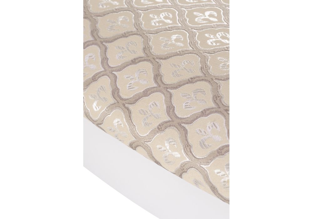 Деревянный стул Фабиано белый / бежевый