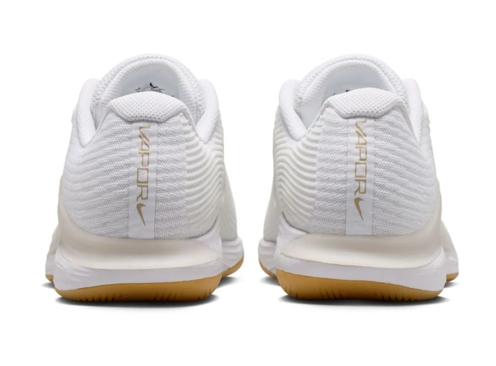 Женские Кроссовки теннисные Nike Zoom Vapor 12 - white/lt orewood/summit white/linien