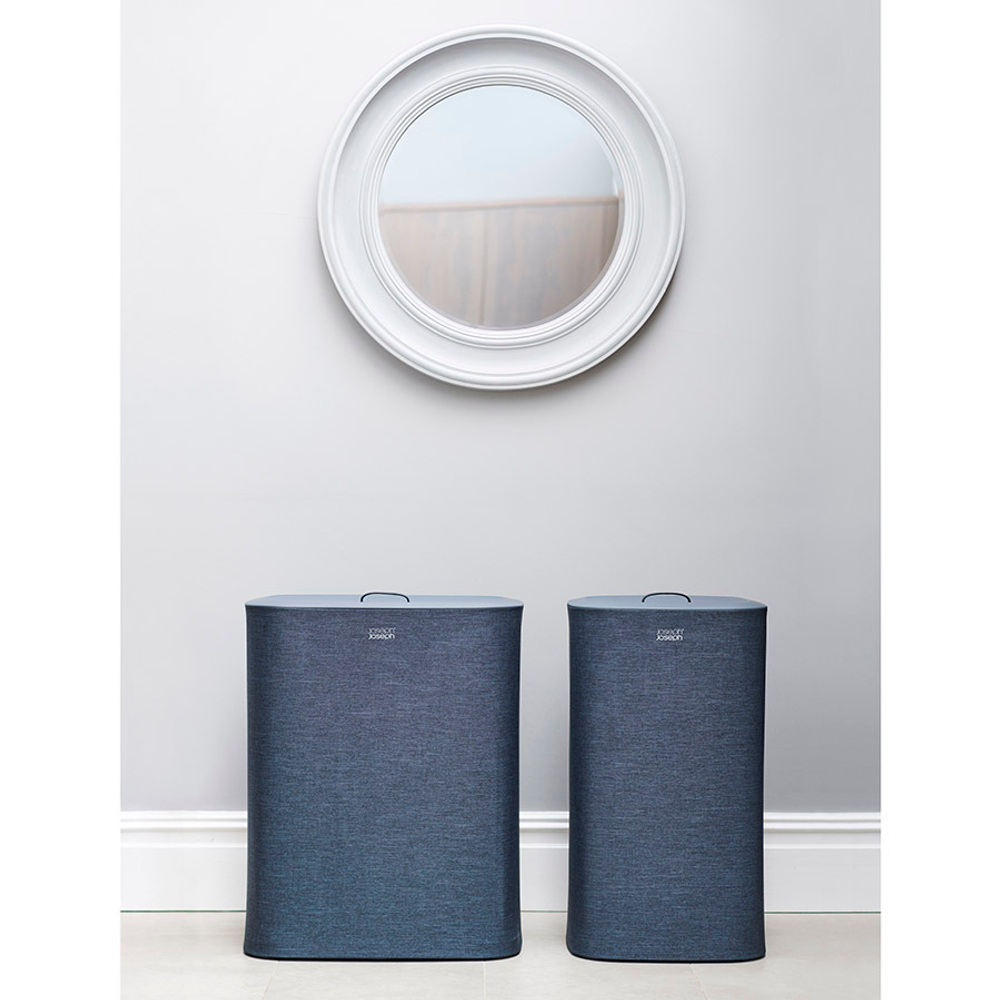 Корзина для белья tota™, 60 л, черная