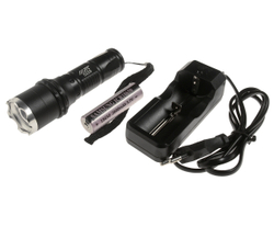 Фонарь 12V светодиодный аккумуляторный 10Вт JTC