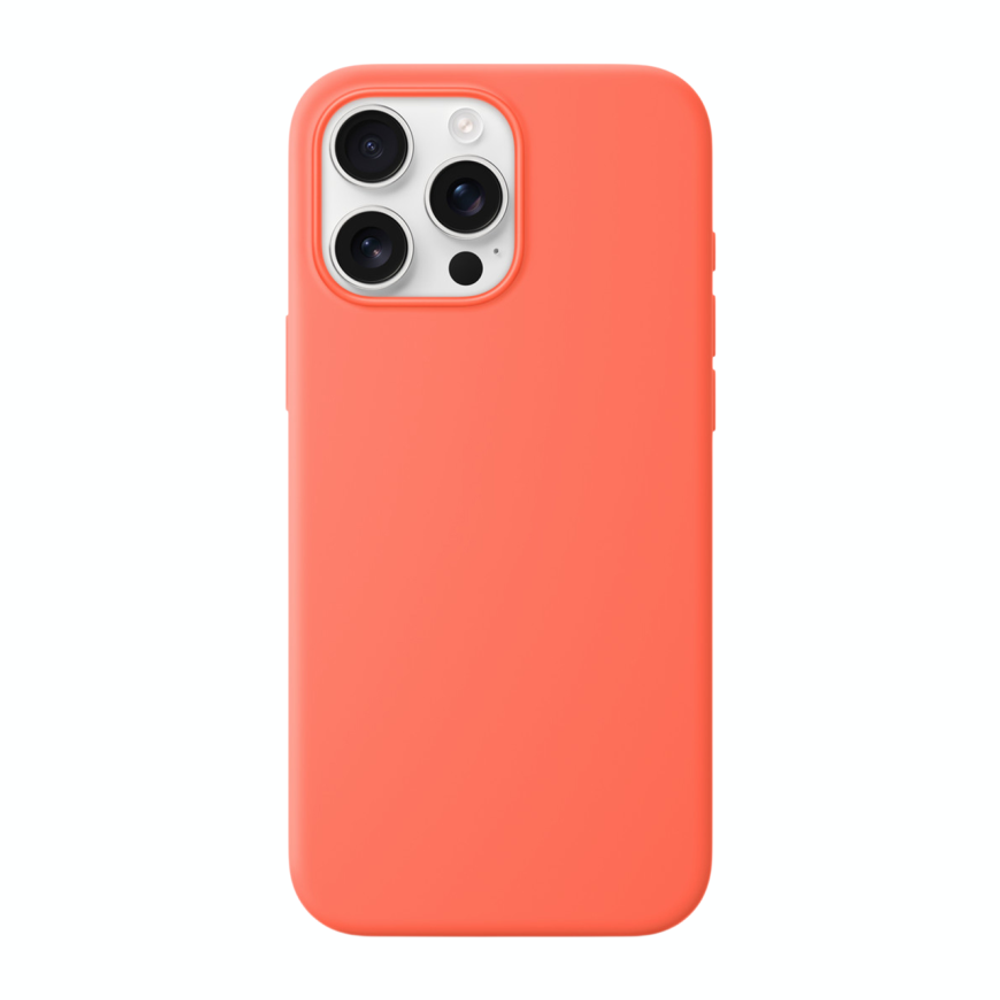 Силиконовый чехол MagSafe Apple Silicone Case для iPhone 16 Pro, Мандарин