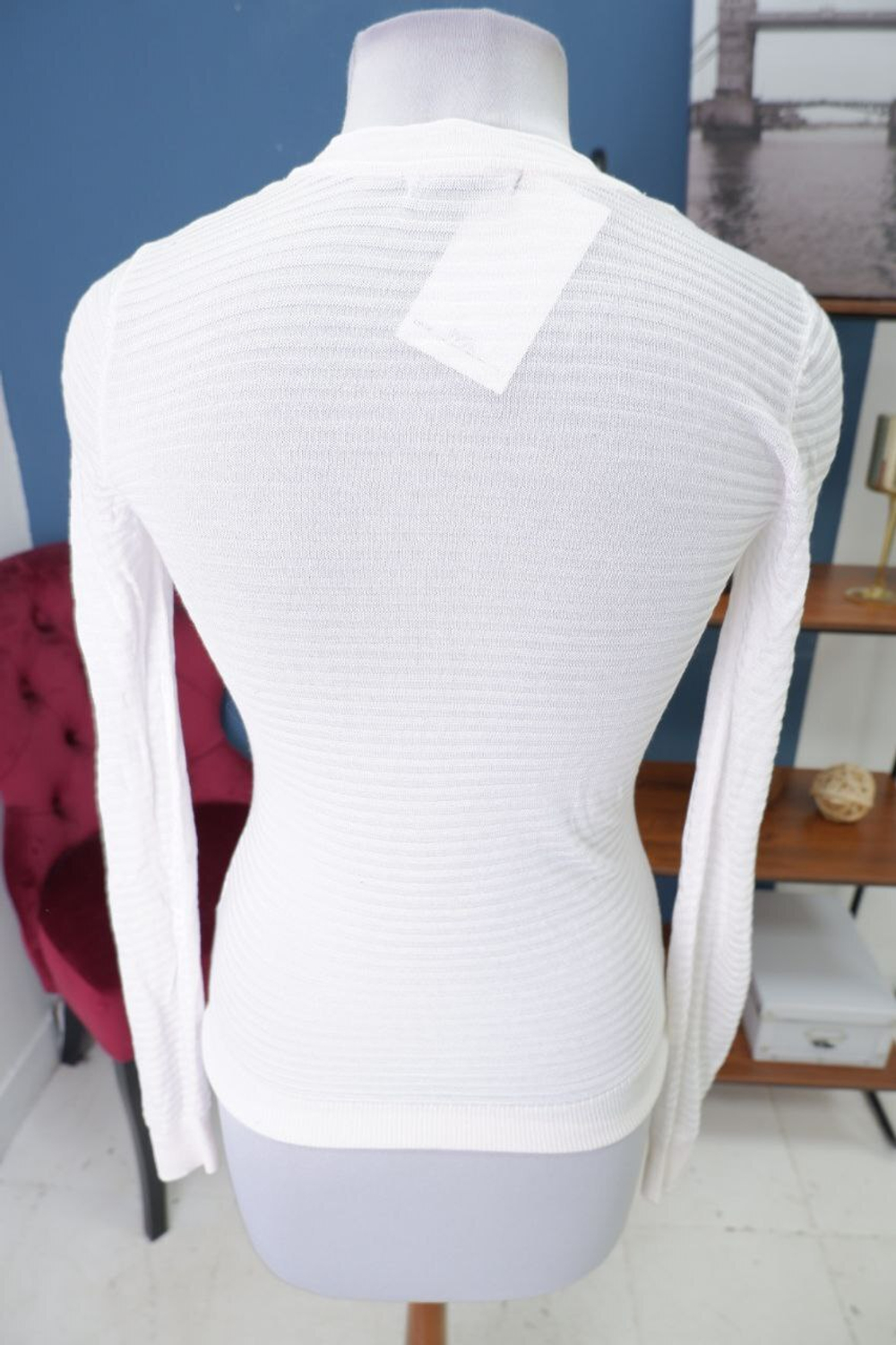 Кардиган H&M белый 42 размер