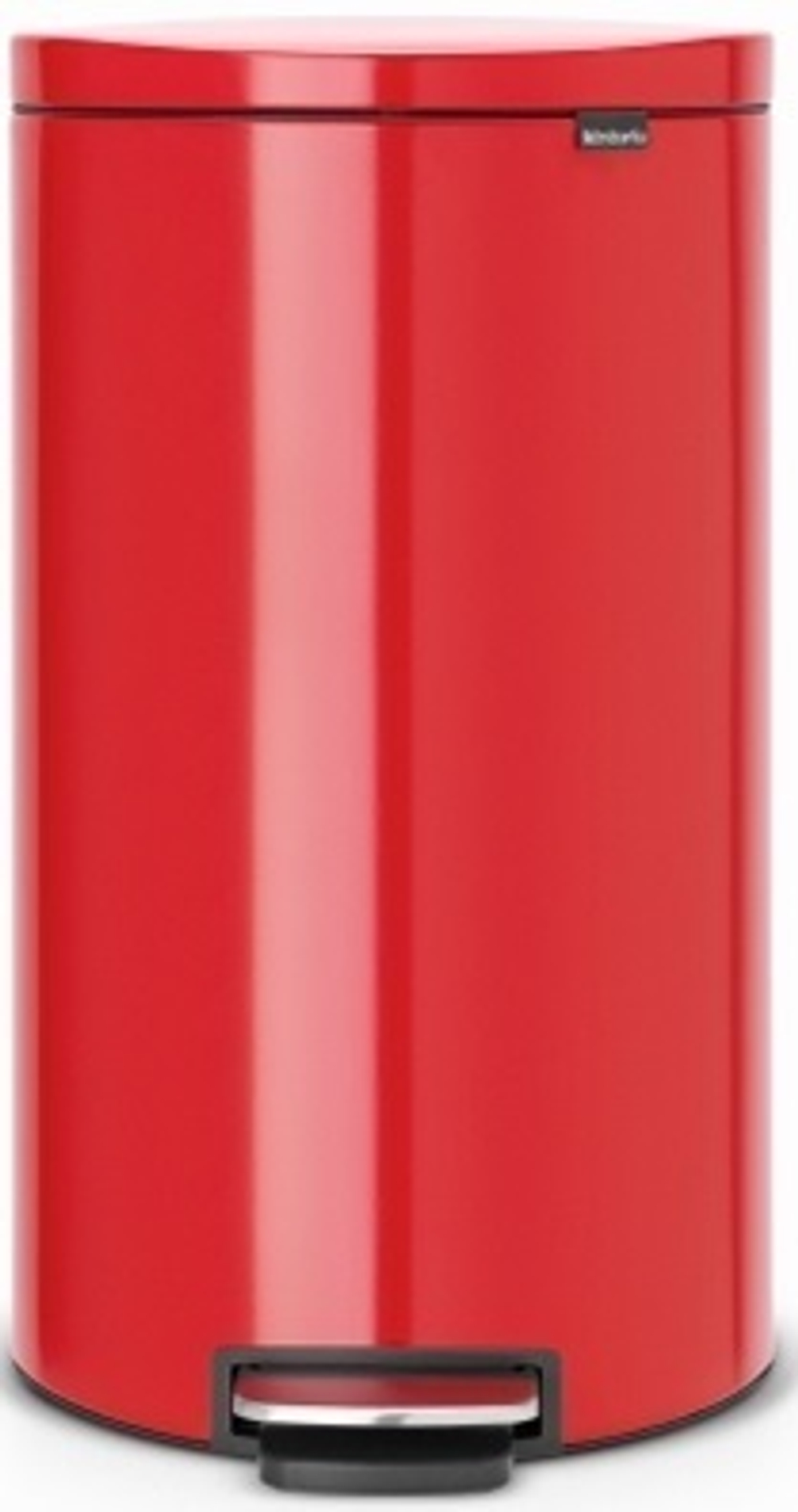 Ведро Brabantia FlatBack 30л пламенно-красное