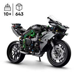 Конструктор LEGO Technic 42170 Мотоцикл Kawasaki Ninja H2R — фото 6