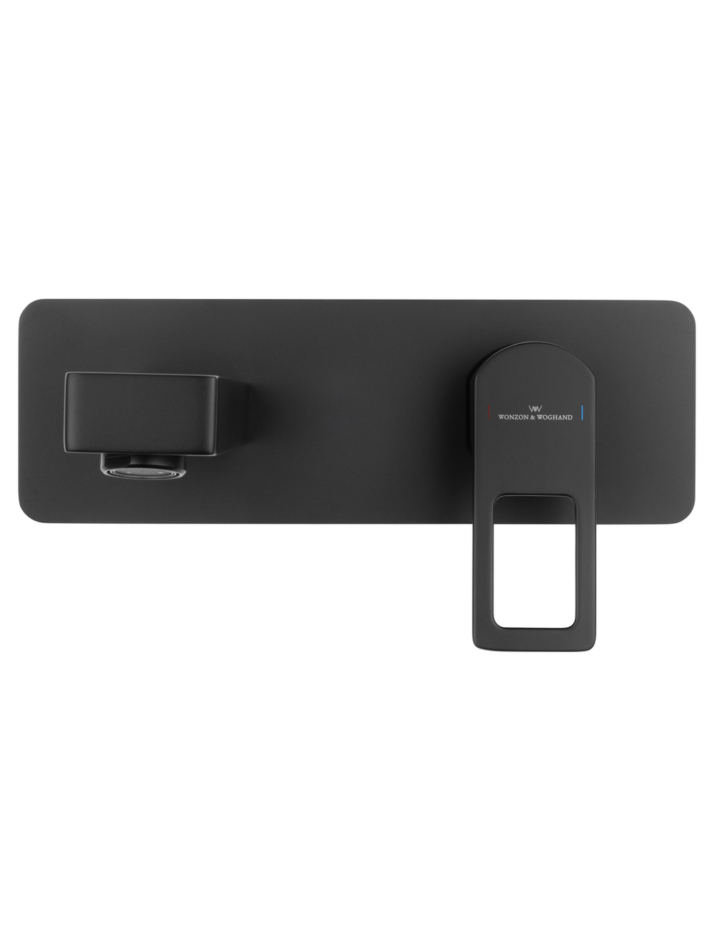 Смеситель для раковины встраиваемый WONZON & WOGHAND FRAME, Черный матовый (WW-88869010-MB)
