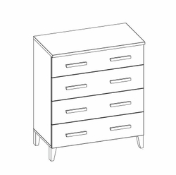 Комод Норвуд 455