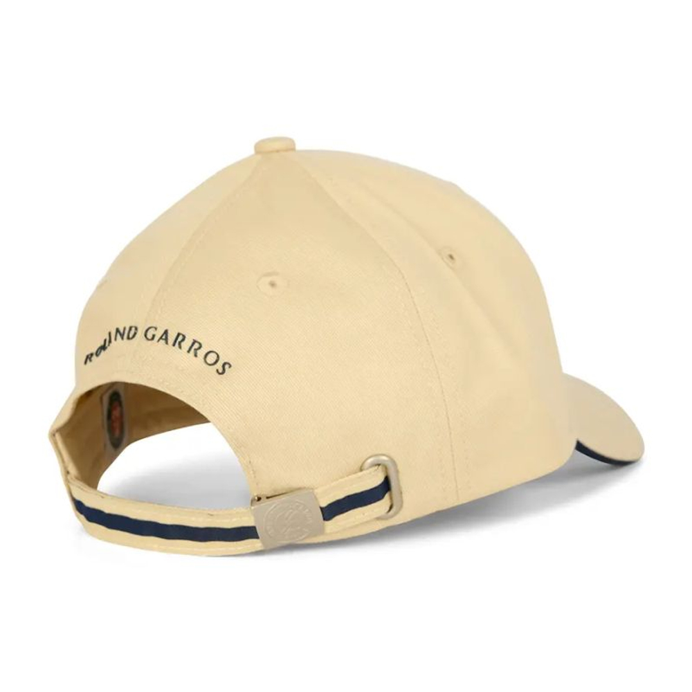 Теннисная кепка Roland Garros Monochrome Logo - beige/navy blue