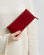 Кошелек 021 12 красный