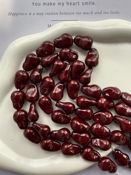 Бусина "Барочная" 15х21,5мм, керамика