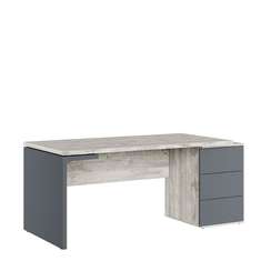 Стол письменный на опорной тумбе правый Zion Light 178x80x75