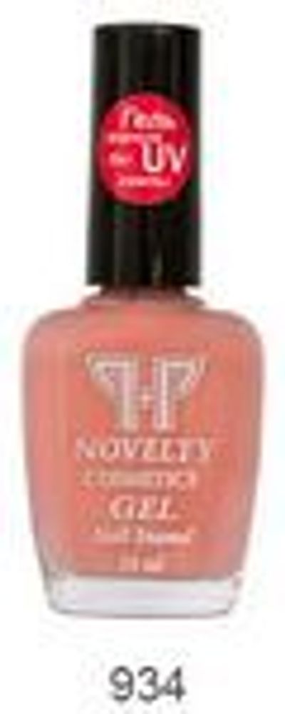 Novelty Cosmetics Лак для ногтей Gel Formula, тон №934, 14 мл