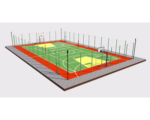 Универсальная спортивная площадка TORUDA 8 (34х19, игровое поле 30х15)