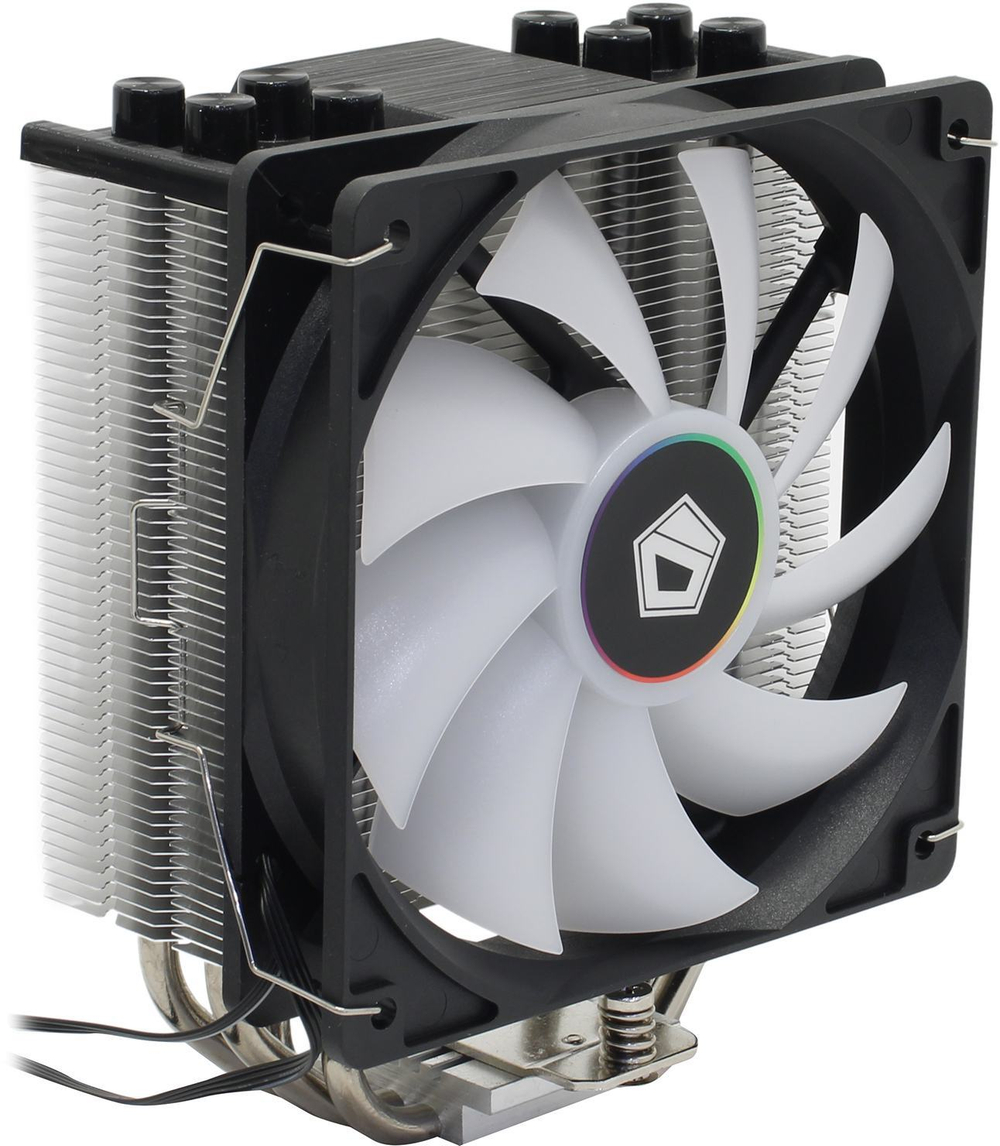 Кулер для процессора ID-Cooling SE Series SE-214-XT-ARGB (4пин,1700/1200/1155/AM4,Al+тепл.трубки)
