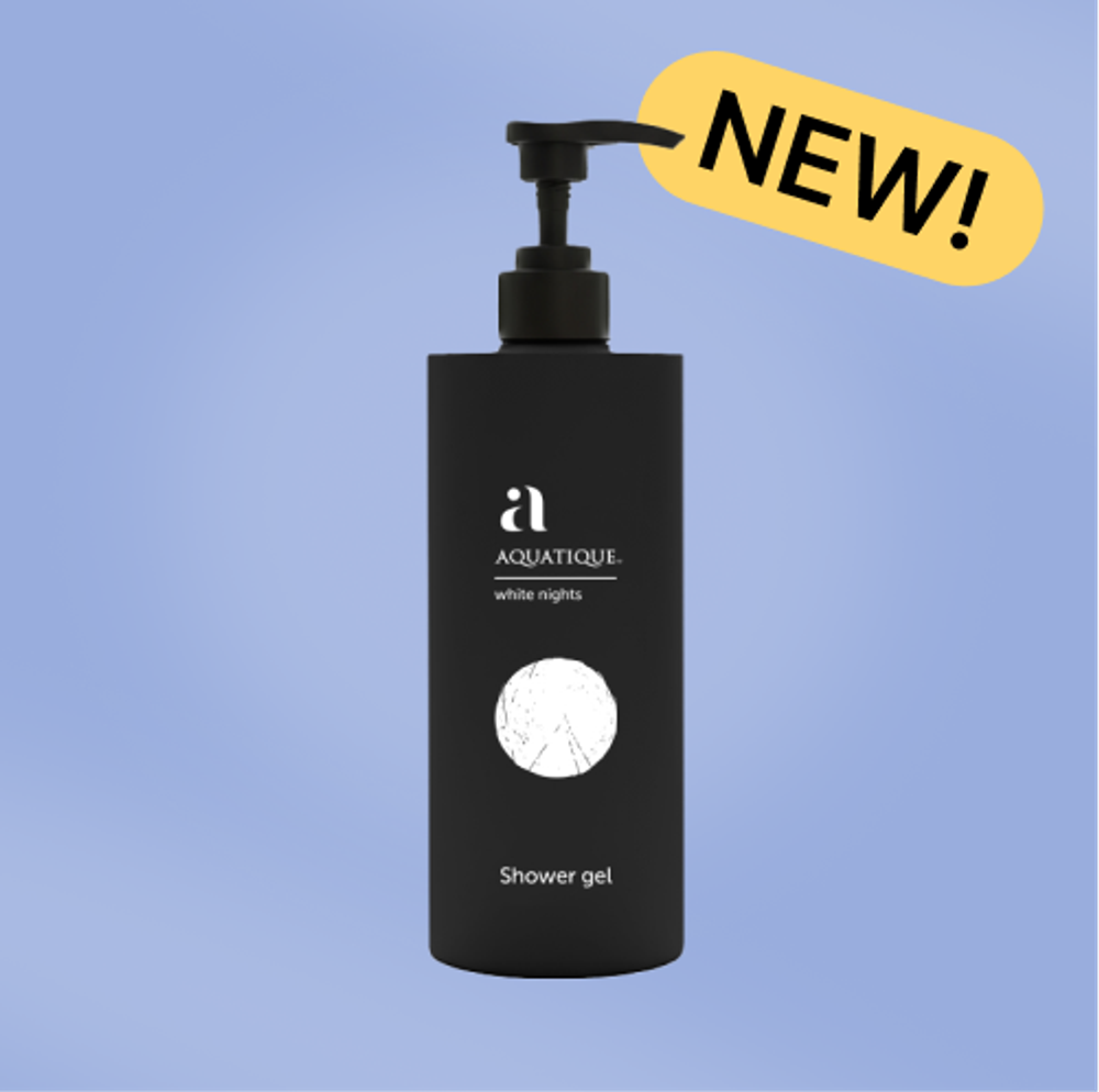 Гель для душа Aquatique (16 шт.) диспенсер черный 450 мл Гель для душа Aquatique (16 шт.) диспенсер черный 450 мл