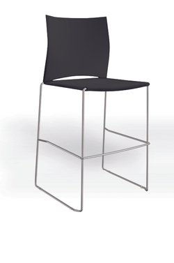 Web стул на полозьях кухонный/барный