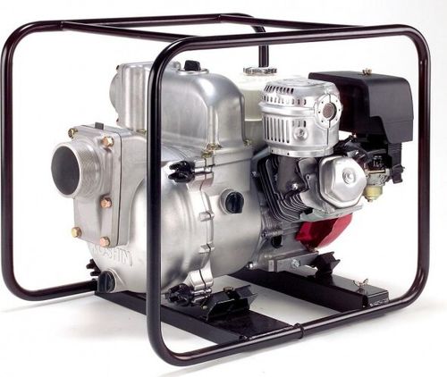 Мотопомпа бензиновая KOSHIN KTH 100X для грязной воды [KTH-100X o/s]