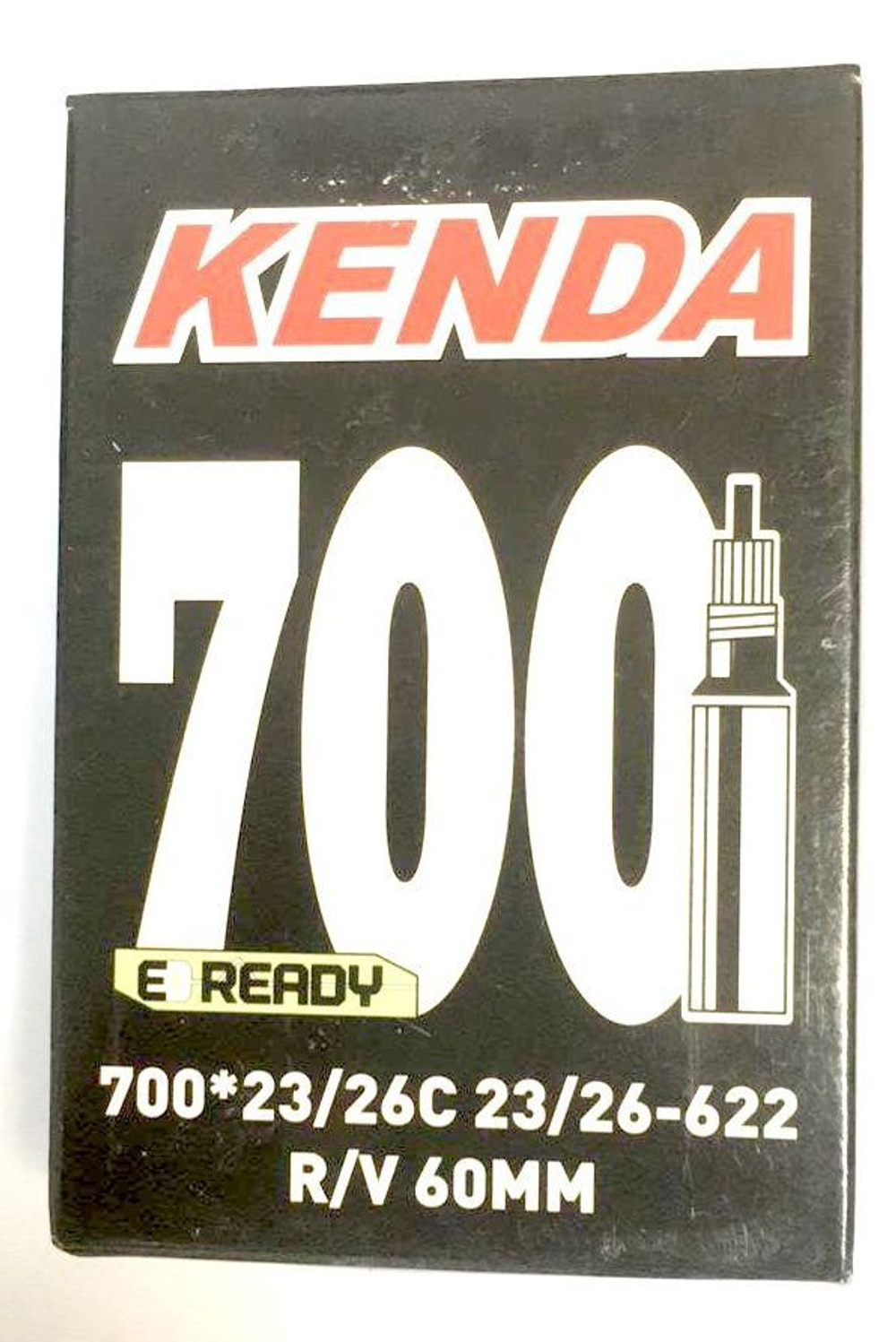 Камера 28"/700 спорт 60мм (новый арт. "узкая" (700х18/25C) (50) KENDA