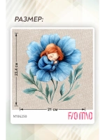 Термонаклейка на одежду, термопринт Дюймовочка