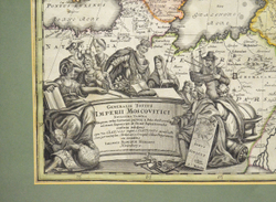 Гоманн И. Б. Карта всей Московской Империи / Generalis Totius Imperii Moscovitici... Гравюра. Нюрнберг, 1728