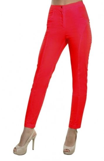 Брюки женские A203 (7/8 экстра/красный 702)