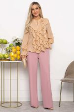 Блуза Розалинда (бежевая) Б13687-5М LT Collection