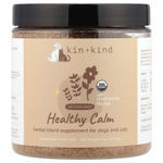 Kin+Kind, Healthy Calm, травяная добавка для собак и кошек, с ромашкой и чабрецом, 113,4 г (4 унции)