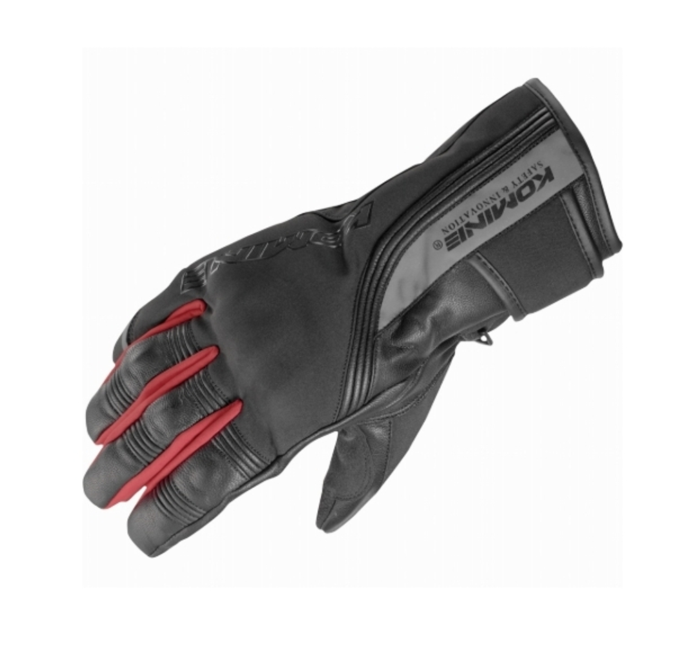 Мотоперчатки Komine GK-836 Black-Red XL