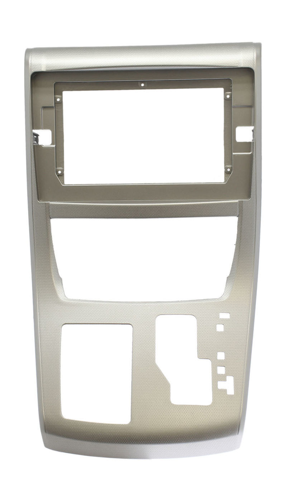 Комплект рамки с разъёмами 10" Toyota Alphard H20, Vellfire 2008-2014 (с JBL, 360 или 1 камерой)большая серая - Car-Smart 9536-10F1B+LVDS