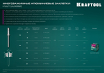 KRAFTOOL Multi (Al5052), 4.8 x 16 мм, 500 шт, многозажимные алюминиевые заклепки (311702-48-16)