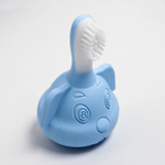 4313599 Детская зубная щетка, прорезыватель - массажер «Пёсик», силиконовая, цвет МИКС