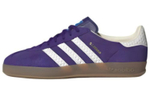 Adidas originals Gazelle non-slip wear-resistant low-top sneakers purple and white