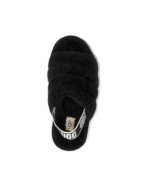 FLUFF YEAH SLIDE-black