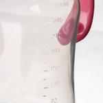 Поильник - непроливайка с силиконовым носиком, 270 мл, сиреневый/розовый 9269316