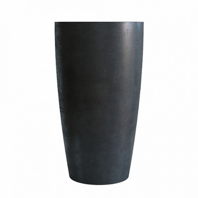 Кашпо Concretika Conus D40 H80 Charcoal