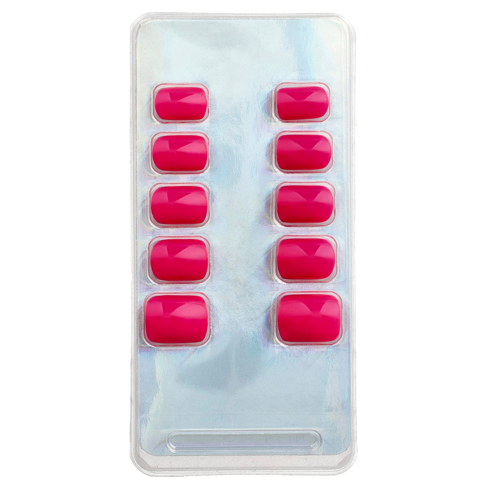 L.A. Girl, Oh So Shiny, искусственные ногти, гелевые типсы для сияния ногтей, GNT152 Wildest Dream, набор из 25 предметов