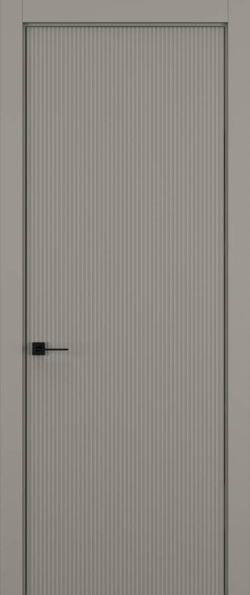 Дверь 1 VERTICAL Матовый Каменно-серый