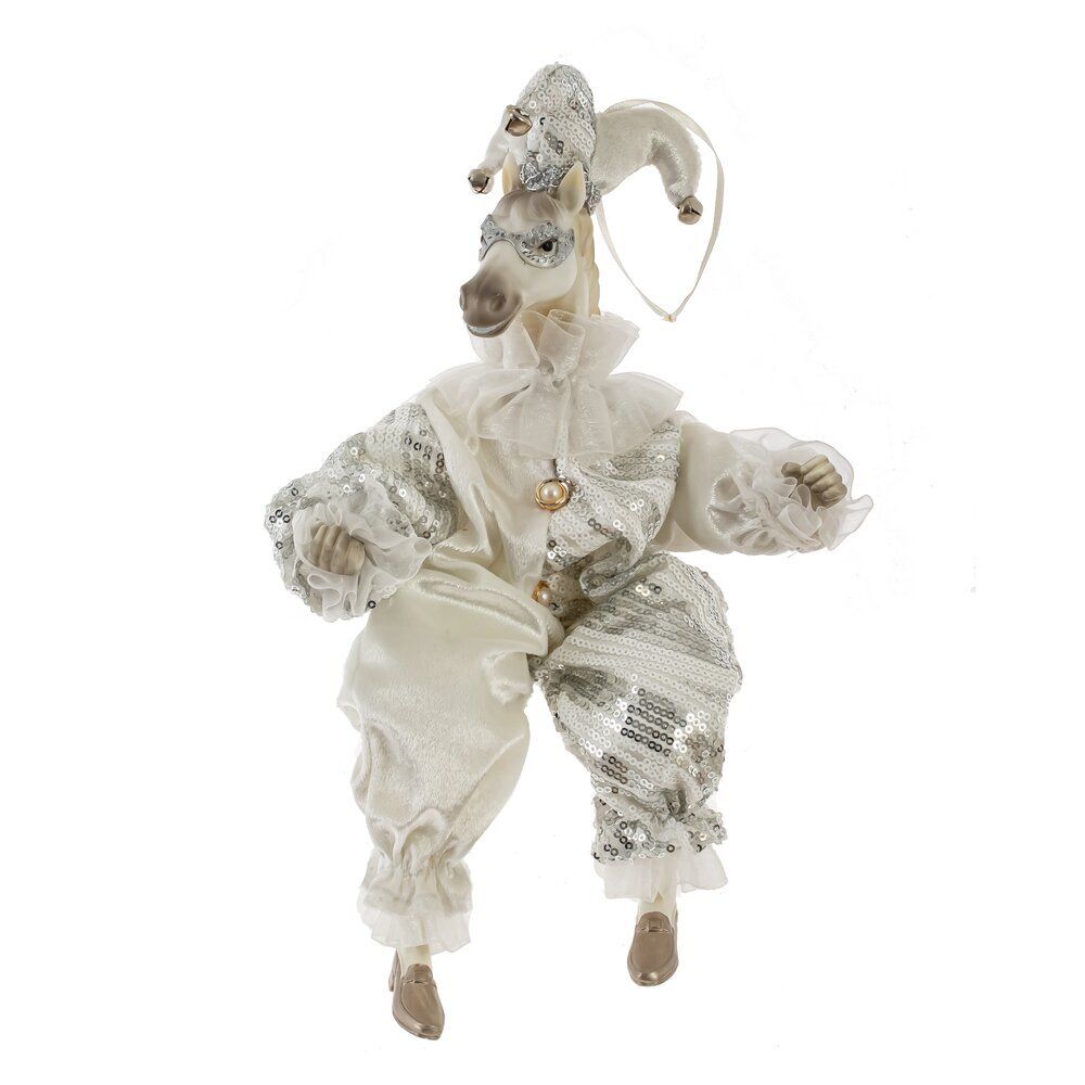 GAEM Игрушка набивная подвес "Лошадь-клоун", L15 W9 H37/24 см