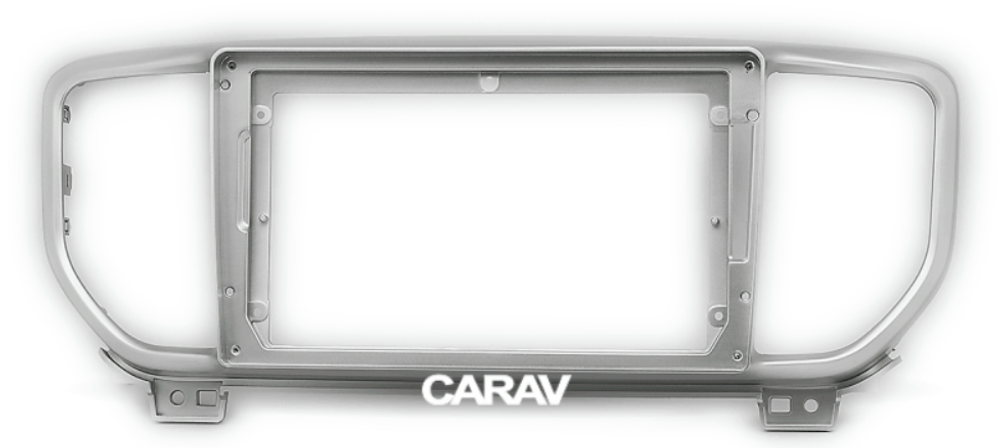 РАМКА KIA Sportage (QL) 18+ 9" серебро CARAV 22-973