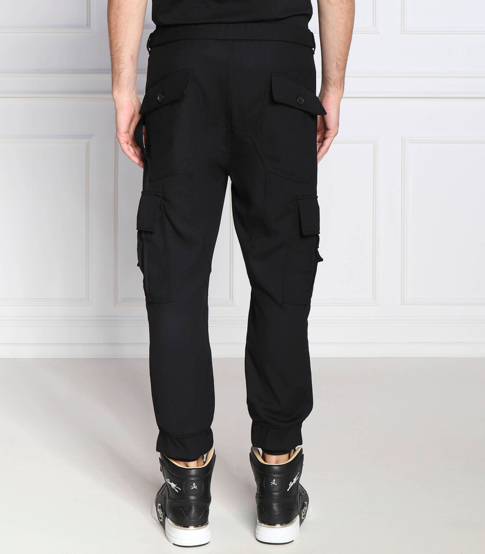 хлопчатобумажные брюки Les Hommes - черный(LF2283070321)